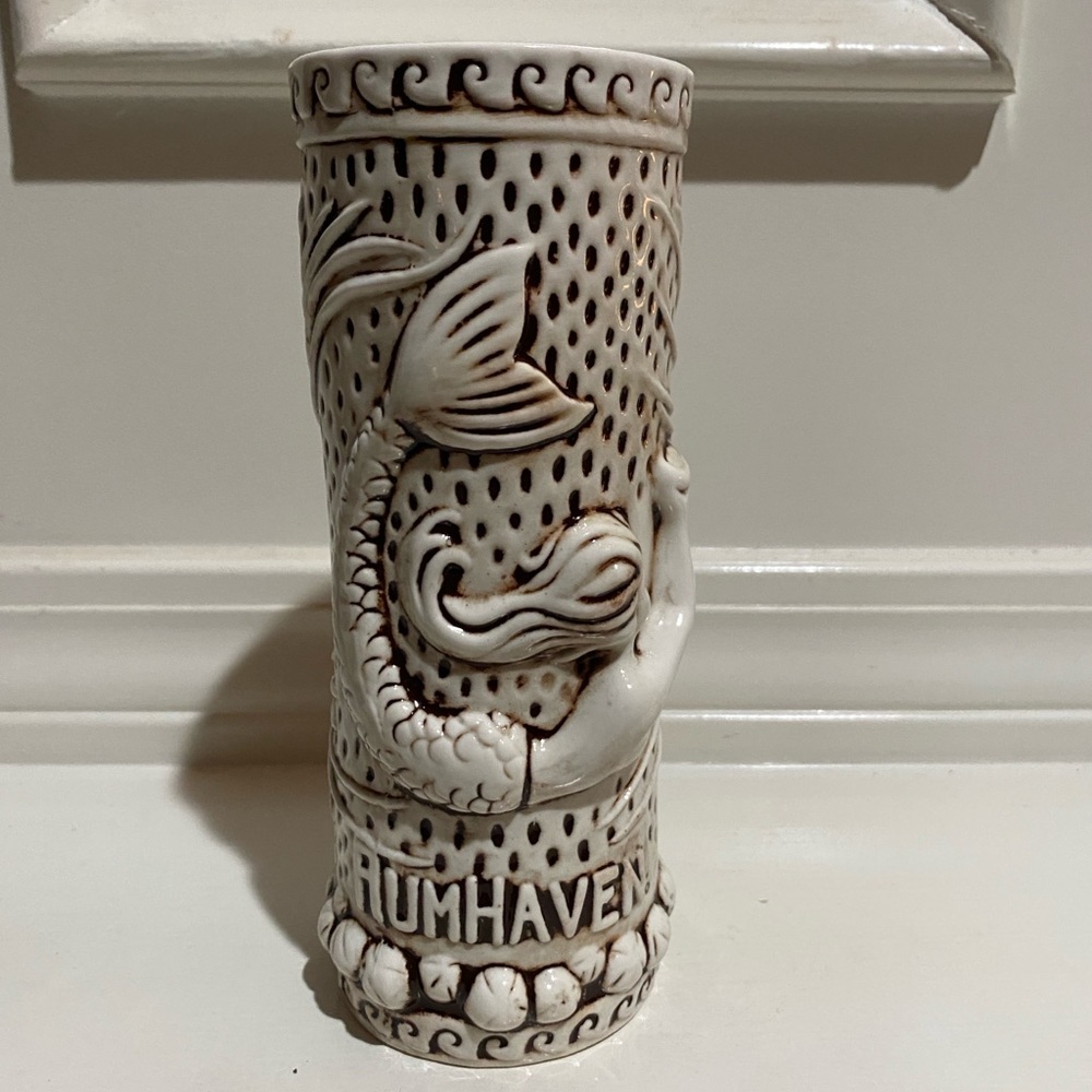 Tiki Rob RUMHAVEN Ceramic Mermaid Drinkware